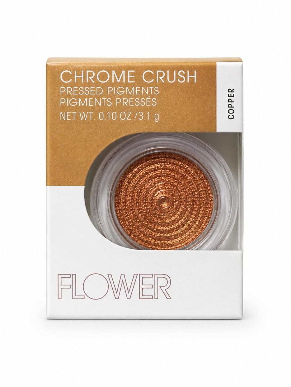 Flower Beauty Chrome Crush Pressed Pigments, Copper